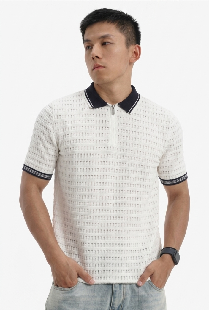 The Sterling Oxford Polo Shirt