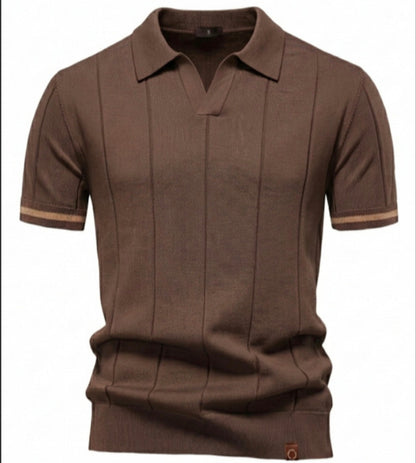 Milan V-Neck Polo