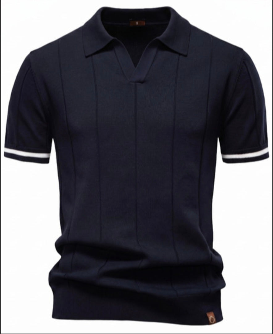 Milan V-Neck Polo