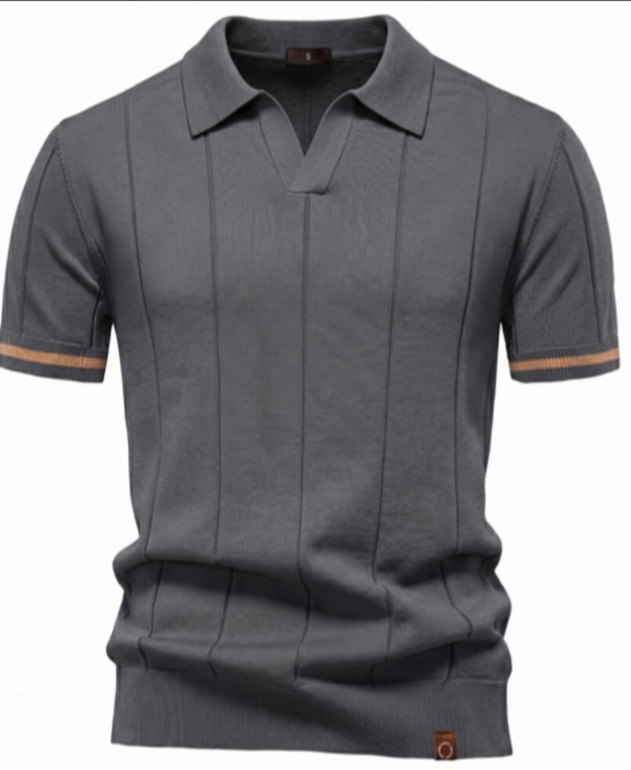 Milan V-Neck Polo