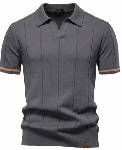 Milan V-Neck Polo